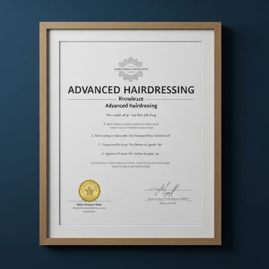 Certificate IV in Hairdressing